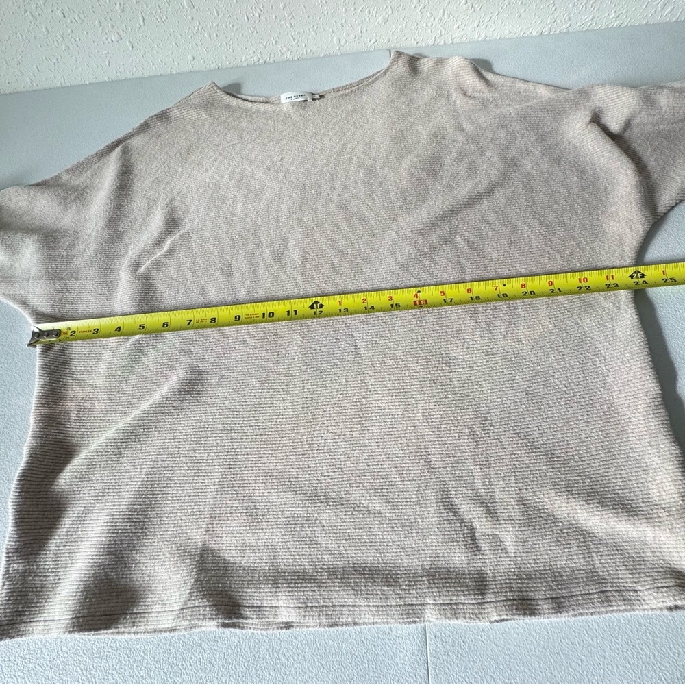 The Reset R Label Ribbed Pullover Linen Blend Top Sweater Size XL - Picture 9 of 13